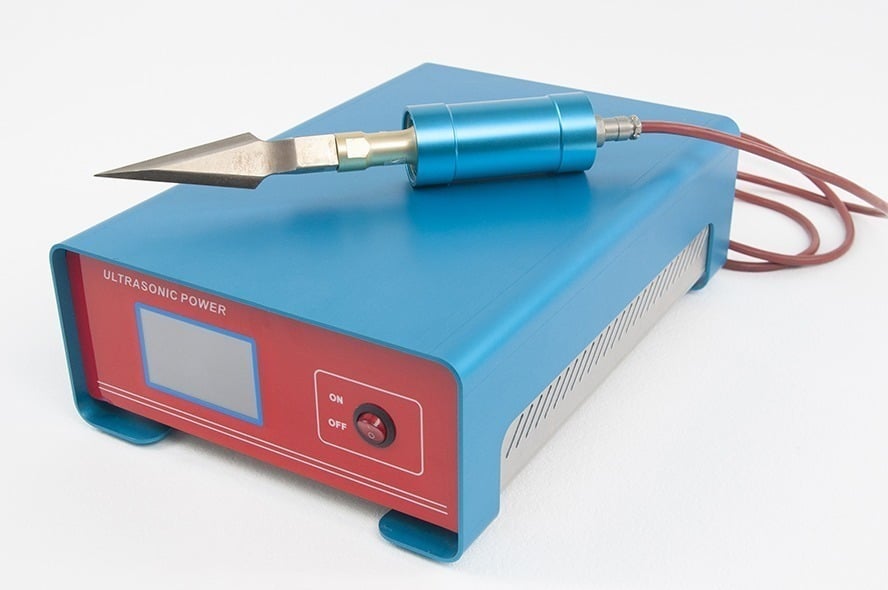 Rotary Ultrasonic Cutter Laboratory Industrial Ultrasound Plastic Cutting  Knife Machine