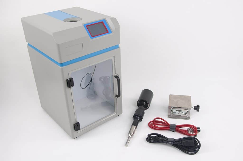 All accessories of the Integrated Type ultrasonic homogenizer.