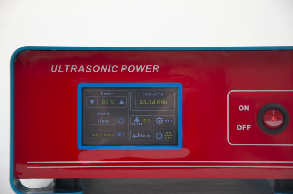 touch screen ultrasonic generator