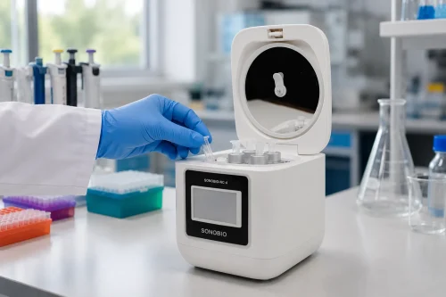 SONOBIO-NC-4 4-Channel Non-Contact Ultrasonic Homogenizer / Sonicator